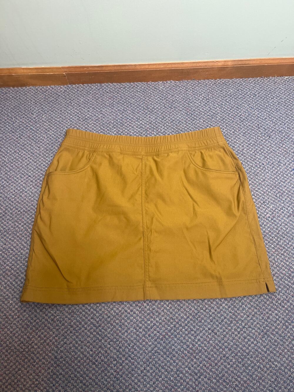 Prana Halle E Waist Skort II Antique Bronze Size 14